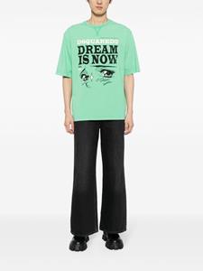 Dsquared2 Katoenen T-shirt met logoprint - Groen