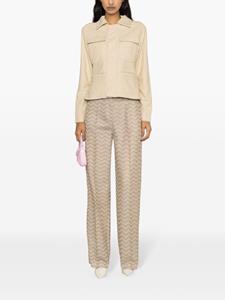 Missoni Broek met zigzag patroon - Beige