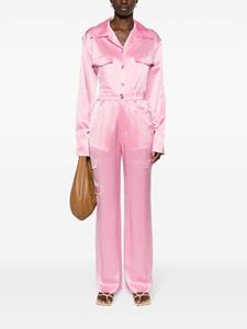 Nanushka Straight broek - Roze