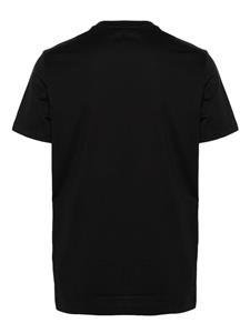 DONDUP T-shirt met geborduurd logo - Zwart