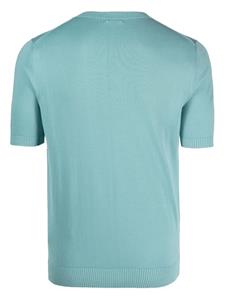 Malo Katoenen T-shirt - Blauw