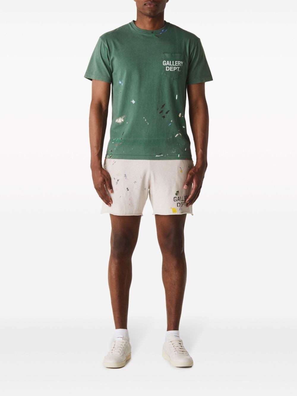 GALLERY DEPT. Katoenen T-shirt - Groen