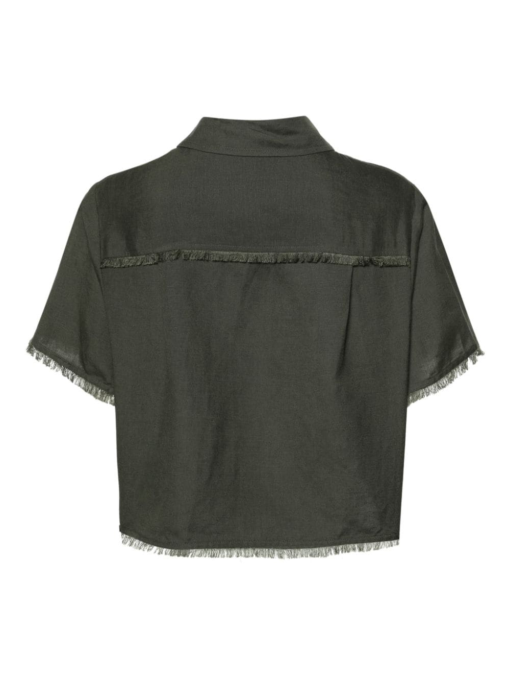 Simkhai Cropped blouse - Groen