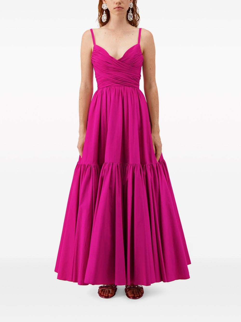 Giambattista Valli Flared jurk - Roze