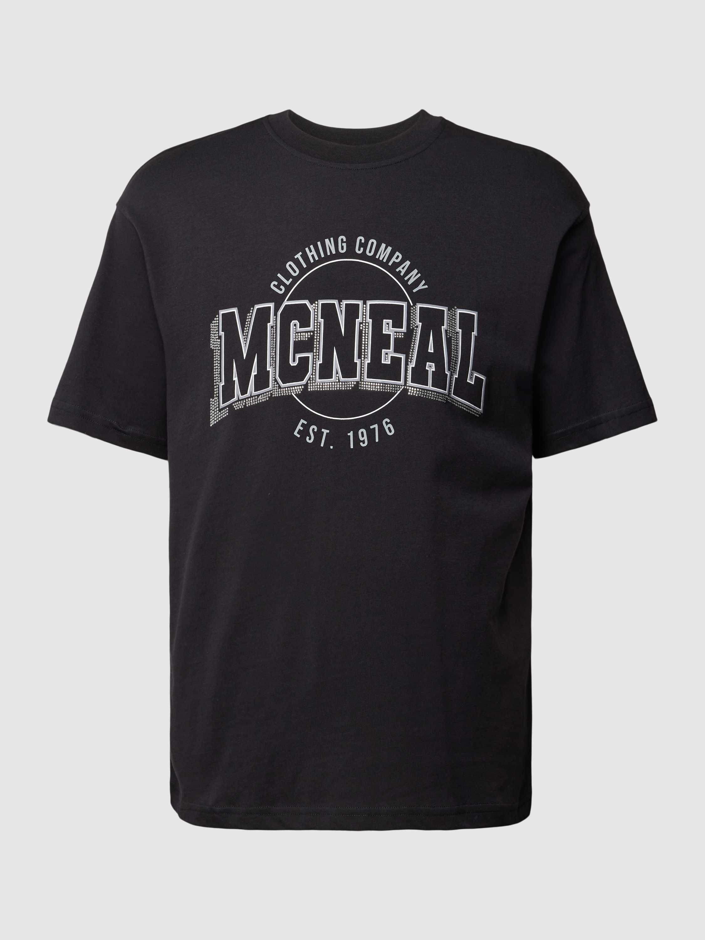 MCNEAL T-shirt met labelprint