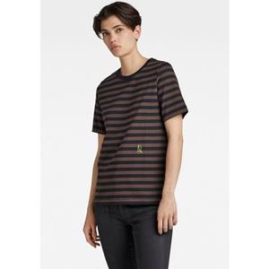 G-Star RAW T-Shirt Small RAW gr stripe r t