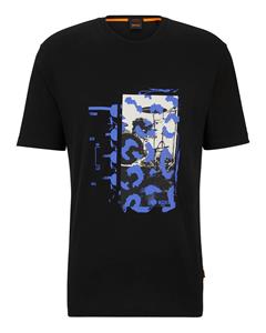 BOSS ORANGE T-Shirt TeRetroLeo (1-tlg)
