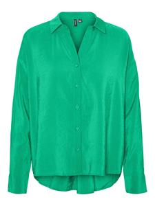 Vero Moda Hemdbluse "VMQUEENY LS OVERSIZE SHIRT WVN GA NOOS"