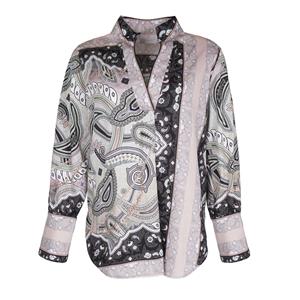 Mucho Gusto Blouse liege lichtroze paisley