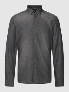 OLYMP Level Five Zakelijk overhemd in denimlook, model 'Kent'