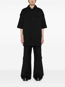 Rick Owens Magnum Tommy cotton shirt - Zwart