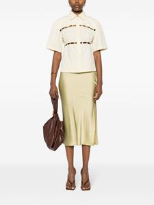 Nanushka Satu blouse met uitgesneden details - Beige