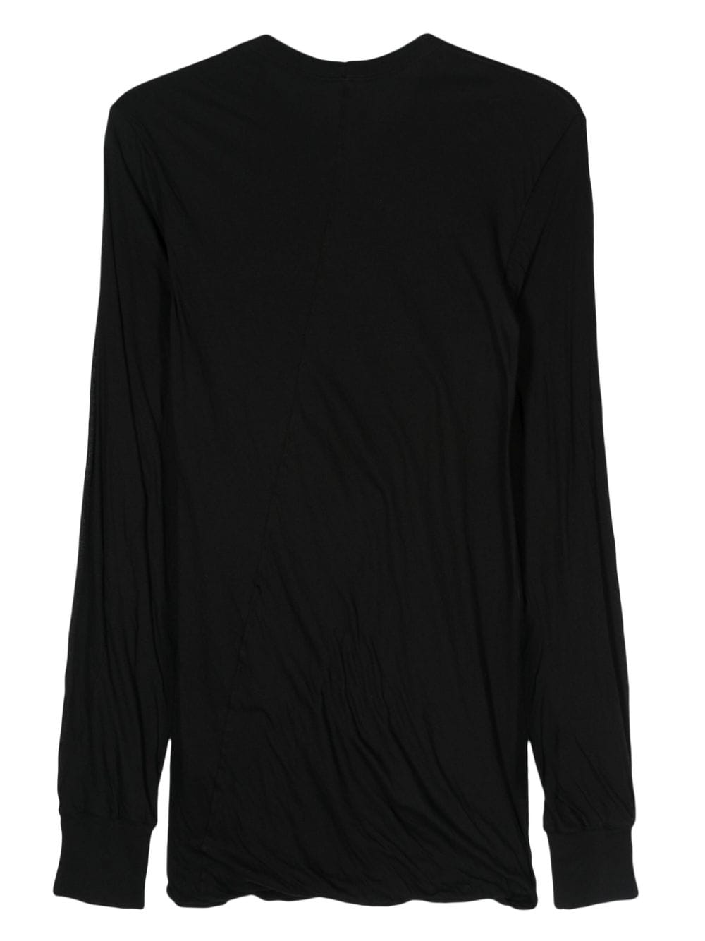 Rick Owens double-layer T-shirt - Zwart