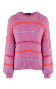 The Musthaves Oversized Soft Trui Neon Pink
