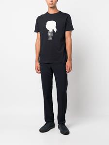 Karl Lagerfeld T-shirt met print - Blauw
