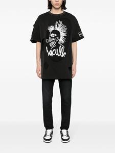 Haculla T-shirt met print - Zwart