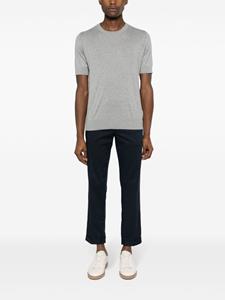 Brunello Cucinelli T-shirt met mélange-effect - Grijs