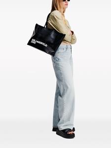 Karl Lagerfeld Jeans Shirt met logoprint - Beige