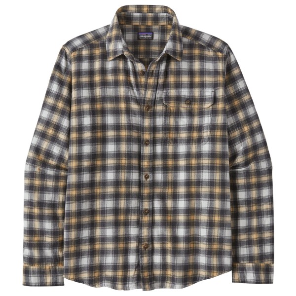 Patagonia  L/S LW Fjord Flannel Shirt - Overhemd, grijs