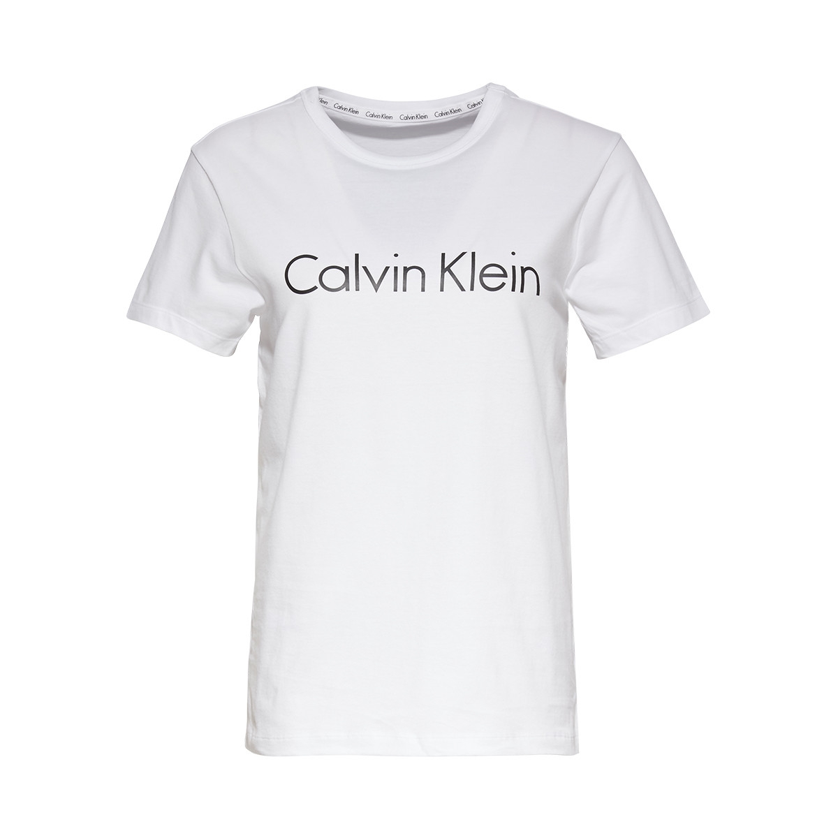 Calvin klein T-shirt, Kleur: Wit