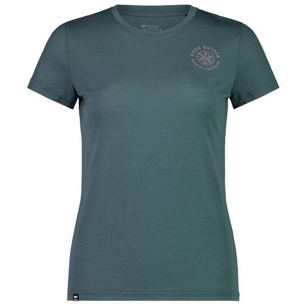 Mons Royale  Women's Icon Tee - T-shirt, blauw