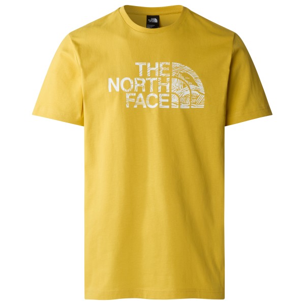 The North Face  S/S Woodcut Dome Tee - T-shirt, zwart