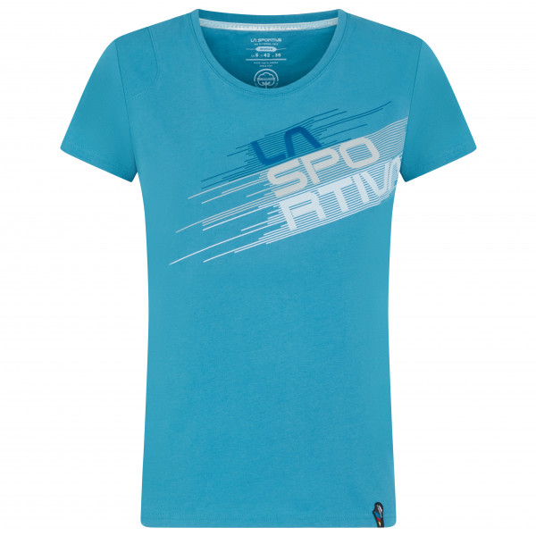 La sportiva  Women's Stripe Evo - T-shirt, blauw