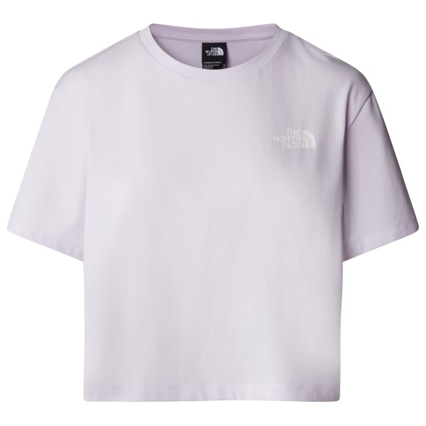 The North Face  Women's Cropped Simple Dome Tee - T-shirt, gravel