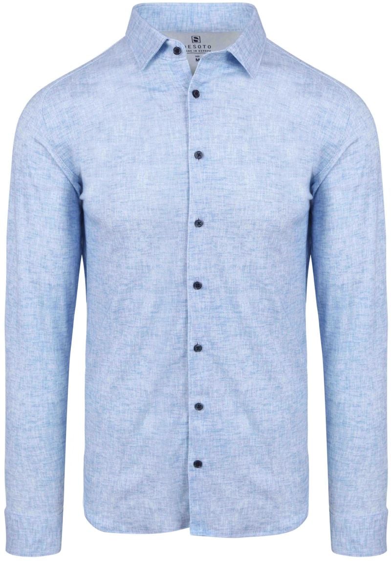 Desoto Overhemd Optisc Lichtblauw