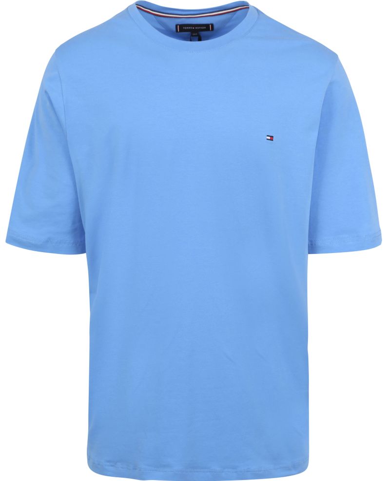 Tommy Hilfiger Big & Tall Logo T-shirt Blauw