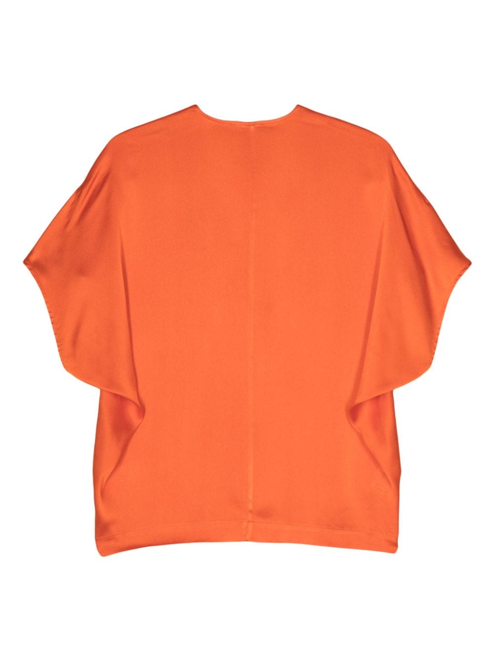 Semicouture Gabrielle Envers satin blouse - Oranje