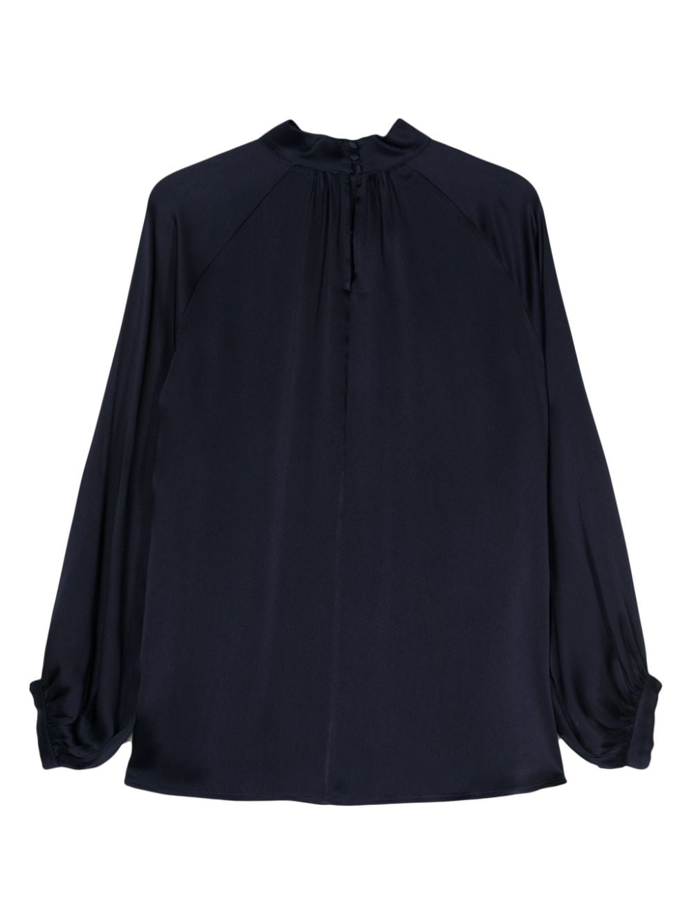 Semicouture Jazmin Envers crepe blouse - Blauw