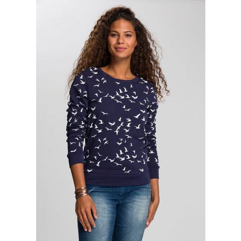KangaROOS Sweatshirt met modieuze minimal-print all-over
