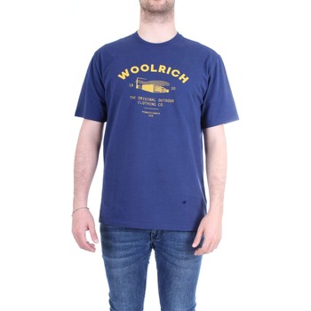 Woolrich  T-Shirt WOTEE1158 T-Shirt/Polo Mann blau