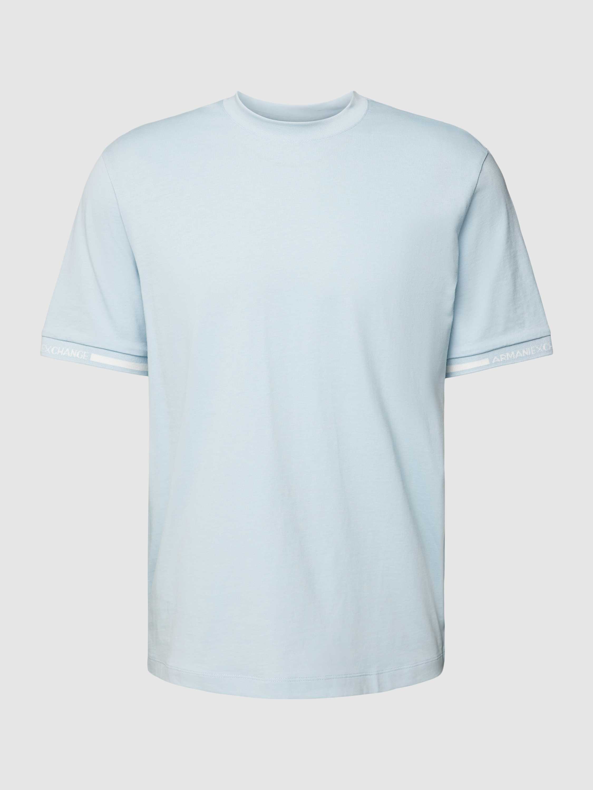 Armani Exchange T-shirt met labeldetails