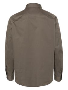 Zegna long-sleeve cotton shirt - Bruin