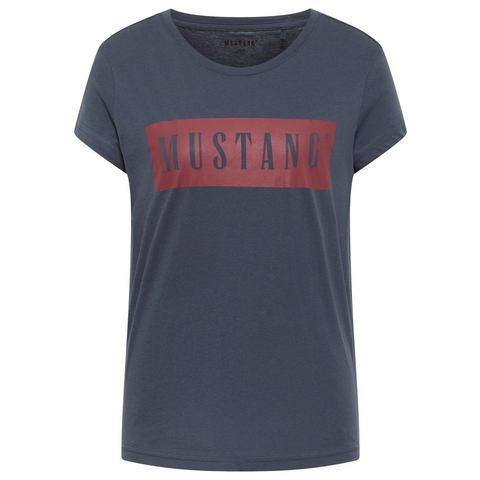 Mustang T-shirt Style Alina C Logo Tee