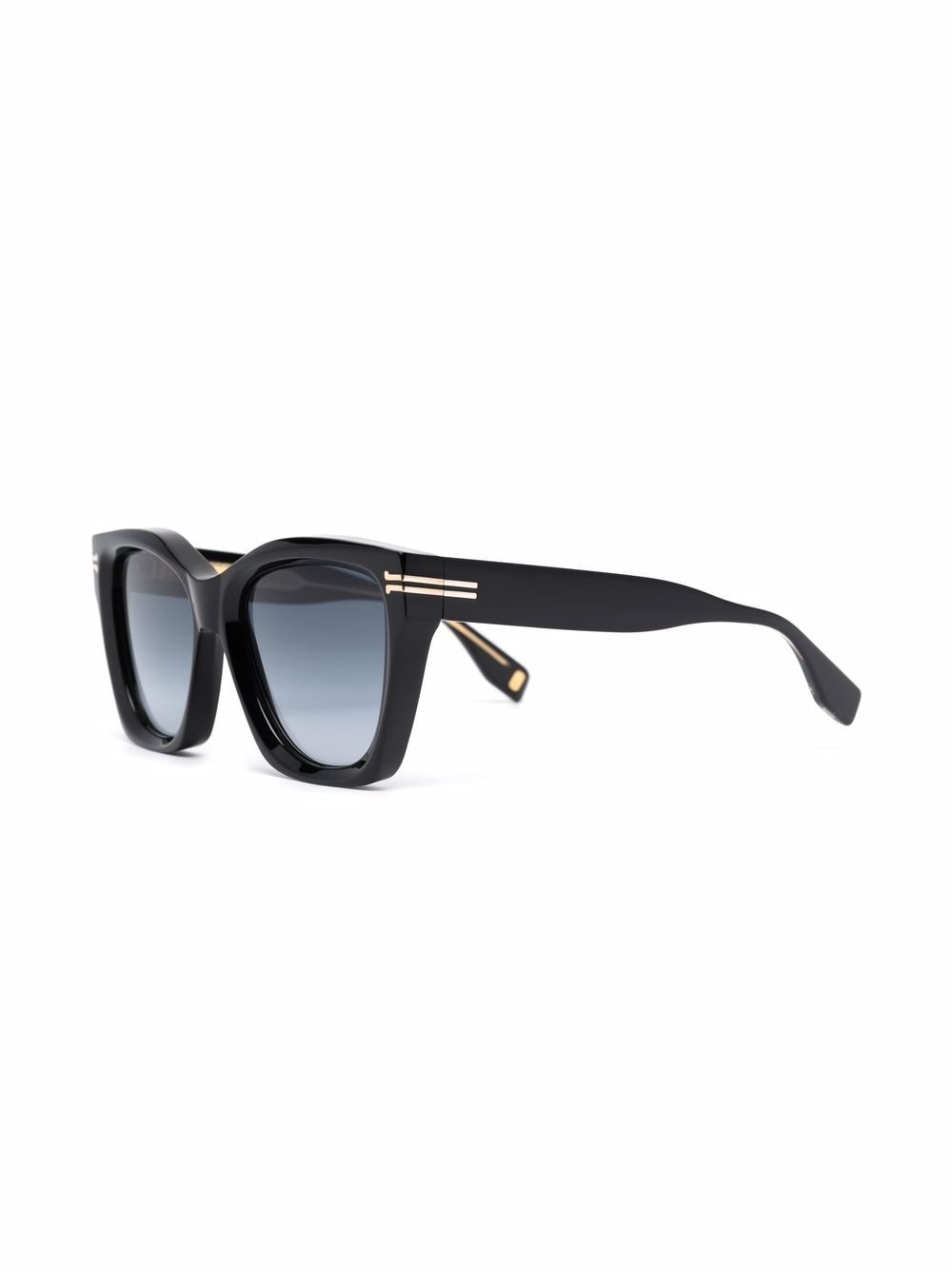 Marc Jacobs Eyewear Zonnebril met vierkant montuur - Zwart