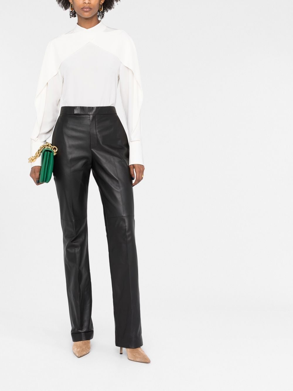 Ralph Lauren Collection Straight broek - Zwart