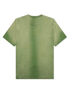 AMIRI Track logo-print cotton T-shirt - Groen