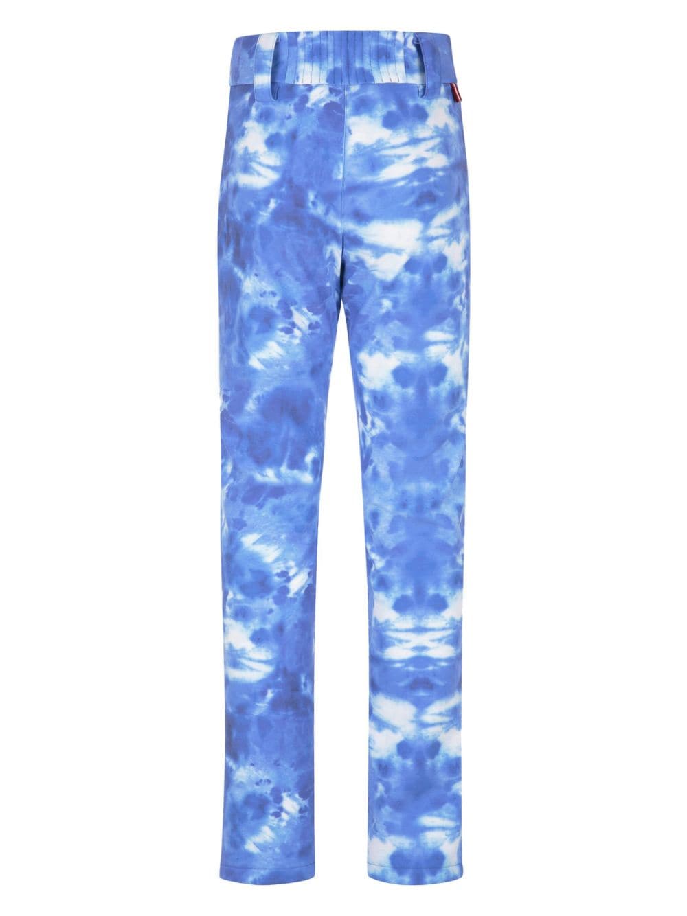 Bally cloud-print straight-leg trousers - Blauw