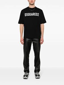 Dsquared2 logo-print cotton T-shirt - Zwart