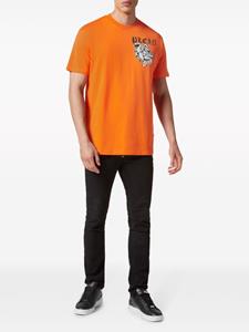 Philipp Plein T-shirt met print - Oranje