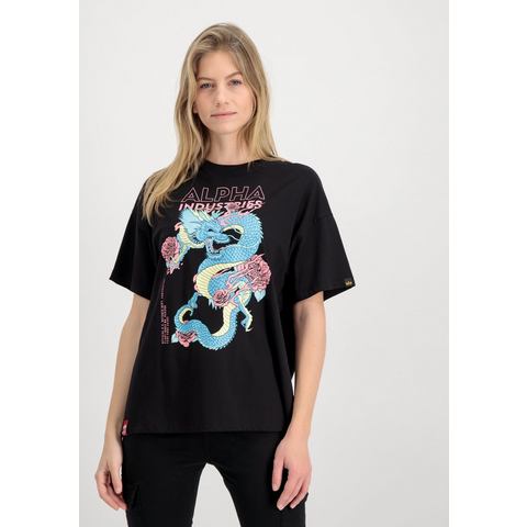 Alpha Industries T-shirt  Women - T-Shirts Heritage Dragon OS T Wmn