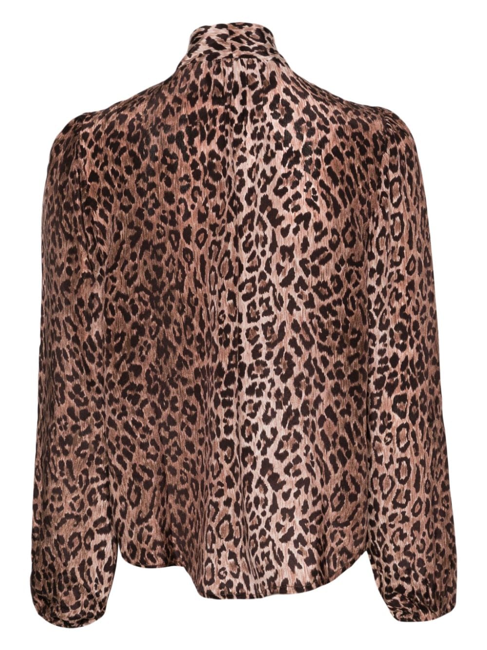 Rixo Moss leopard-print blouse - Bruin