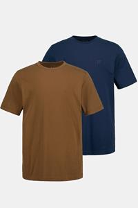 JP1880 T-Shirt T-Shirts Basic 2er-Pack Rundhals bis 8XL (2-tlg)