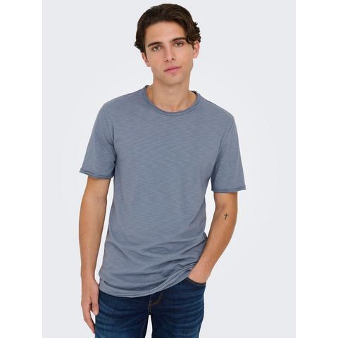 Only & Sons T-shirt met ronde hals, model 'BENNE'