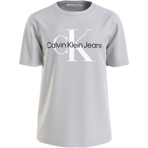 Calvin Klein T-shirt SEASONAL MONOLOGO TEE met grote logoprint