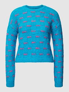 Only Gebreide pullover met all-over motief, model 'ONLRUBY'