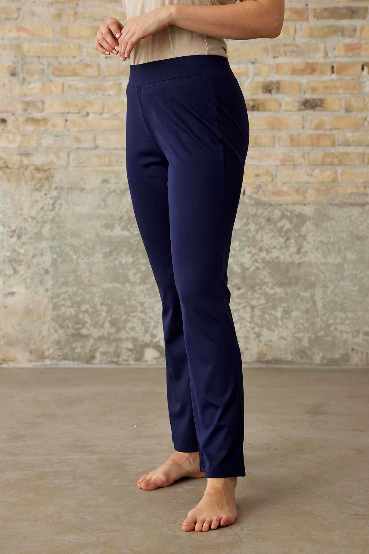 IN FRONT HAILY BOOT CUT PANTS 15355 518 (Ink Blue 518)